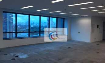 Imagem 4: Conjunto comercial de 474m² de área útil em vão livre, piso elevado, forro de gesso, lumin
