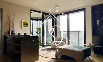 Imagem 2: Apartamento decorado à venda na Vila Madalena com 127 metros quadrados, 3 dormitórios e 2