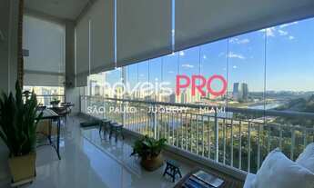 Imagem 2: 280m² Espetacular, belíssimo e imponente sala pé direito duplo e vista parque Burle Max