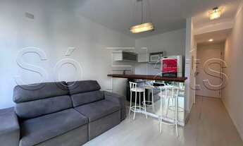 Imagem 3: Apartamento estilo duplex disponível para locação contendo 50m², 01 dormitório e 01 vaga