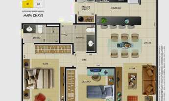 Imagem 5: Belo Horizonte - Apartamento Padrão - Manacás