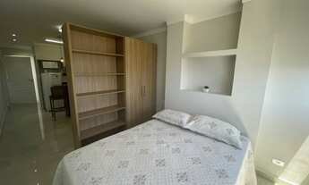 Imagem 5: Linda kit net na Praia de Pitangueiras, toda reformada com ar e vaga de garagem