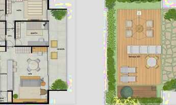 Imagem 2: Rooftop em prédio boutique na rua mais charmosa do bairro