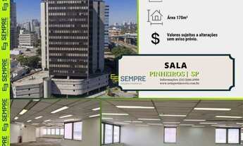 Imagem: Sala para alugar, 170 m² - Pinheiros