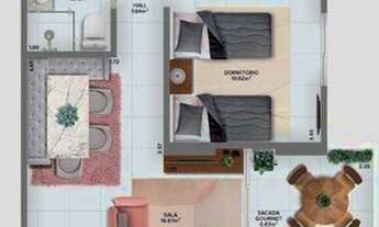 Imagem 7: Apartamento com 3 dormitórios à venda, 119 m² por R$ 817.000 - Vila Guilhermina - Praia Gr