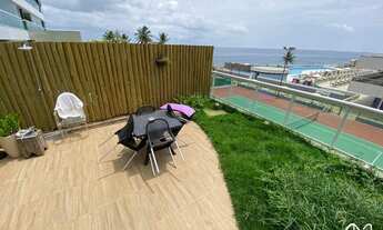 Imagem 2: Apartamento com 1/4 sendo suíte, vista mar, localizado em Ondina