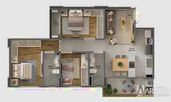 Imagem 4: Apartamento com 1 suíte e 1 dormitório no bairro São Judas em Itajaí