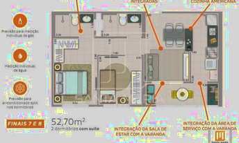 Imagem 6: Apartamento (tipo - padrao) 1 dormitórios, portaria 24hs, salão de festa, salão de jogos
