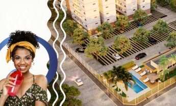 Imagem 5: Apartamento para venda possui 46 metros quadrados com 2 quartos