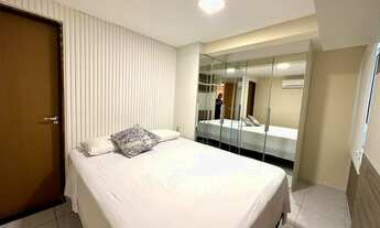 Imagem 4: Apartamento com 57m² todo projetado e mobiliado com 2 quartos (sendo 1 suíte) em Tambaú