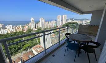 Imagem 6: Apartamento para aluguel possui 98 metros quadrados com 2 quartos em Marapé - Santos - SP