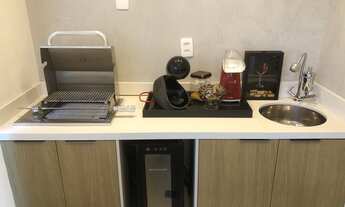 Imagem 4: Apartamento MOBILIADO aluguel possui 65 metros com 1 quarto e churrasqueira no Panamby M