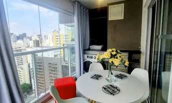 Imagem 2: Apartamento para venda em Cerqueira Cesar , 1 dormitório e 35 m ²