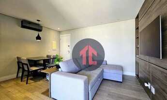 Imagem 3: Apartamento com 1 dormitório para alugar, 57 m² por R$ 5.826,30/mês - Cambuí - Campinas/SP