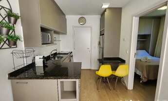 Imagem 5: Locação de Apartamento Mobiliado, 1 Quarto e 1 vaga no Edifício Easy Life Iguaçu