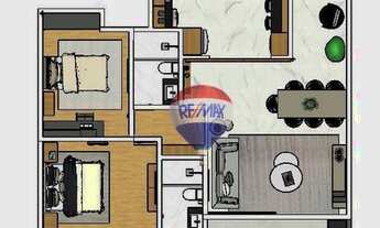 Imagem 5: Apartamento Garden com 2 dormitórios à venda, 97 m² por R$ 550.000,00 - Jardim Laranjeiras