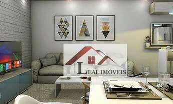 Imagem 2: Apartamento com 2 dormitórios à venda, 54 m² por R$ 395.000 - Vila Valparaíso - Santo Andr