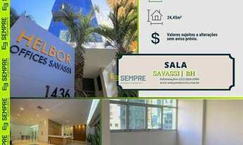 Imagem: Salas à venda, 24 m² - Savassi - Belo