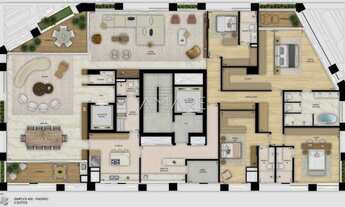 Imagem 5: APARTAMENTO com 4 dormitórios à venda com 523.91m² por R$ 11.727.783,00 no bairro Ecoville