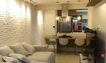 Imagem 2: Apartamento MOBILIADO aluguel possui 65 metros com 1 quarto e churrasqueira no Panamby M