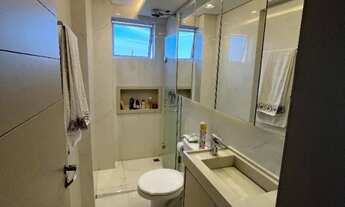 Imagem 2: Apto 67,5 m², 12º andar, 2 quartos (suíte+closet), 100% mobiliado, 2 banheiros, garagem