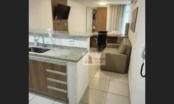 Imagem 5: Lindo Apartamento mobiliado com varanda e 1 vaga, para alugar, 55 m² por R$ 1.980/mês - Sã