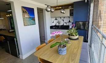 Imagem 7: Apartamento à venda no Valparaiso em Santo André. Com 86m² de área útil com varanda gourme