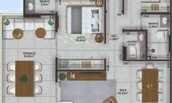 Imagem: Apartamento com 3 dormitórios à venda