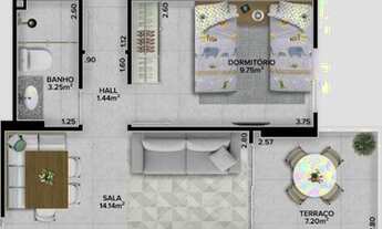 Imagem: Apartamento com 2 dormitórios à venda