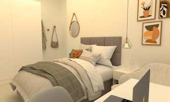 Imagem 5: Apartamento para venda possui 55 metros quadrados com 2 quartos