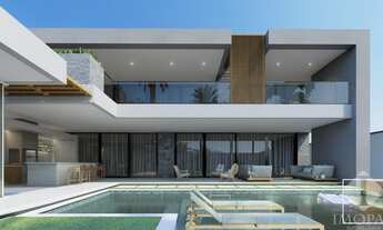 Imagem 7: Condomínio Quintas do Rio - Mansão Alto Padrão, projeto contemporâneo arquitetas BMF, ter