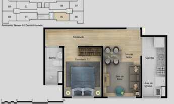 Imagem 7: Apartamento residencial para venda, Usina Piratininga, São Paulo - AP9921