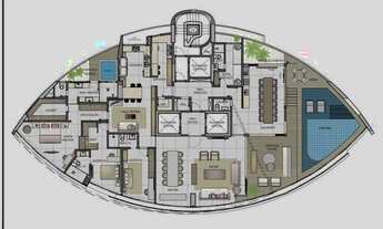Imagem 7: Padrão RioAve 189m 4 Suítes andar alto - Avenida Boa Viagem