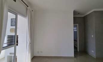 Imagem 5: Locação na Ponta da Praia Andar Vista Livre 1 Dormitório Sacada com Churrasqueira Vaga Dem