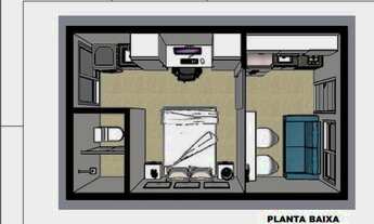 Imagem 3: ALDEOTA - APARTAMENTO STUDIO - RUA ANTÔNIO AUGUSTO N 989 APTO 101 TÉRREO, RES. COMPACT 989