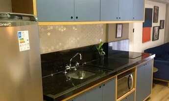 Imagem: Flat com 1 dormitório para alugar, 48 m²