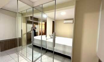 Imagem 5: Apartamento com 57m² todo projetado e mobiliado com 2 quartos (sendo 1 suíte) em Tambaú