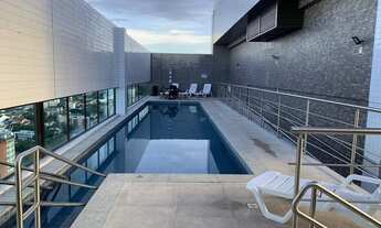 Imagem 4: Flat Novo Mobiliado Com Varanda Andar Alto e Lazer