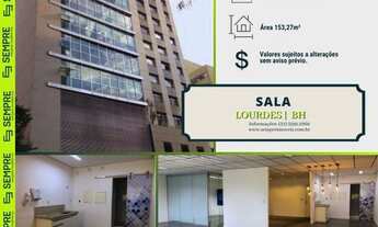 Imagem 1: Sala para alugar, 153 m² e 04 vagas - Lourdes - Belo Horizonte/MG