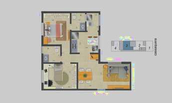 Imagem 3: Apartamento residencial para venda, Barcelona, São Caetano do Sul - AP10673