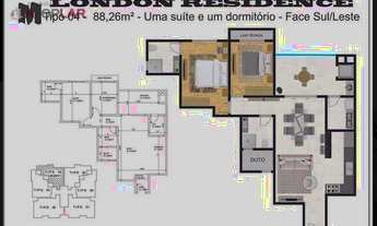 Imagem 2: Apartamento à venda, 88 m² por R$ 480.000,00 - Gravatá - Navegantes/SC