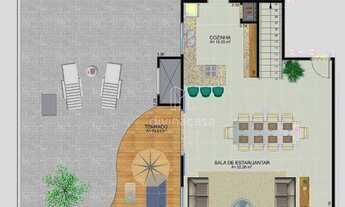 Imagem 4: Apartamento com 2 dormitórios à venda, 76 m² por R$ 407.067,20 - Vila Lenzi - Jaraguá do S