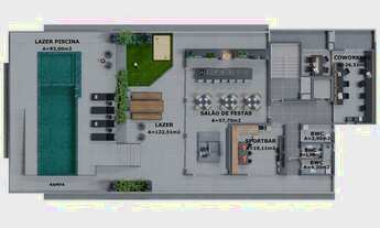 Imagem 2: Apartamento para venda com 69 metros quadrados com 2 quartos