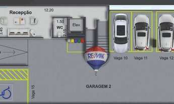 Imagem 4: Cobertura com 3 dormitórios à venda, 130 m² por R$ 891.500,00 - Granbery - Juiz de Fora/MG