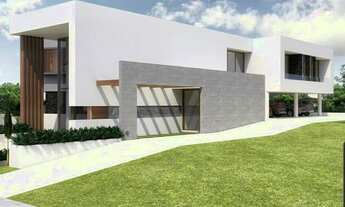 Imagem 4: Lote plano com 1.400m, vista definitiva e privilegiada para a mata, ampla frente