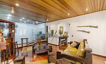 Imagem 6: CASA - 4 DORMITÓRIOS - 4 VAGA DE GARAGEM - CHURRASQUEIRA C/ PISCINA