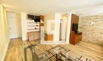 Imagem 3: RECREIO - FRENTE - VARANDÃO COM CORTINA DE VIDRO - SALÃO 3 AMBIENTES - MOBILIADO - 117M²