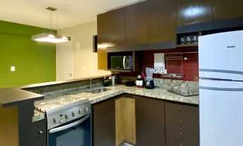 Imagem 6: FM 50m² do Mar, Apartamento totalmente Mobiliado e decorado, 2 quartos 1 suíte, 1 vaga