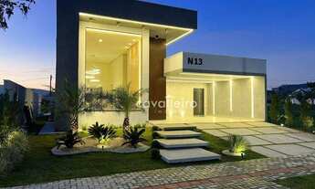 Imagem 2: CASA MOBILIADA COM BELÍSSIMA VISTA! 3 QUARTOS , 2 SUÍTES, PISCINA E CHURRASQUEIRA NO ALPHA