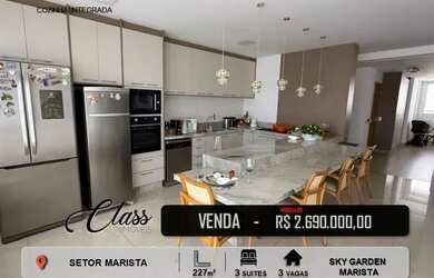 Imagem 3: Imóvel para venda com 227 metros quadrados com 3 quartos em Setor Marista - Goiânia - GO